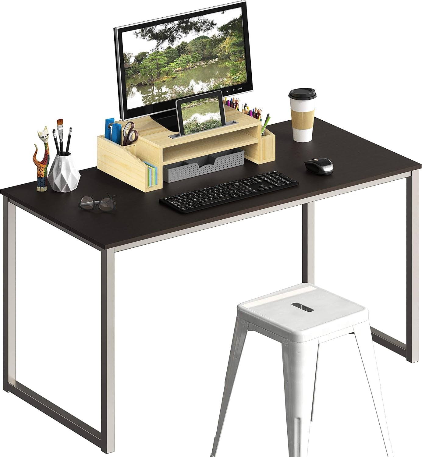 Mission 40-Inch Home Office Computer Desk, Espresso