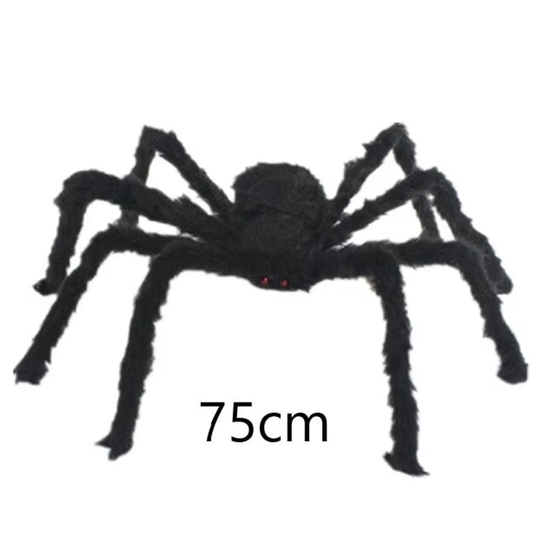 Halloween Big Plush Spider Halloween Decoration Party Props Outdoor Big Spider Decoration Chamber Trick a Prank Big Spider