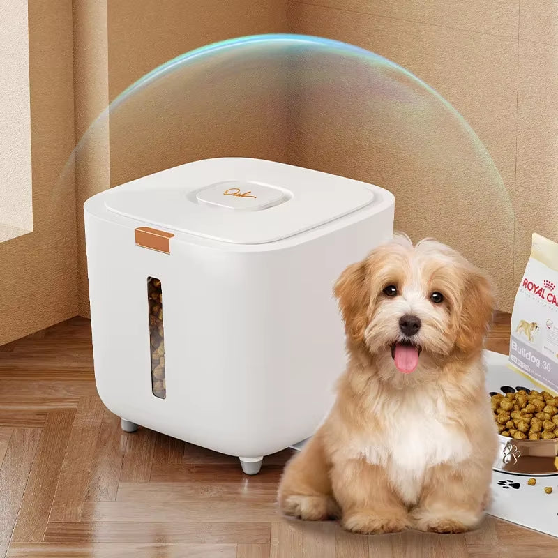 Pet Food Storage Barrel Large Storage Barrel Food Sealed Moisture-Proof Cat Food Barrel Storage Cat Food Dog Food Barrel Catbowl