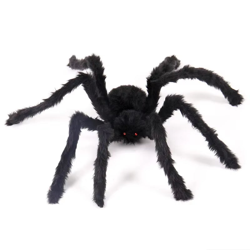 Halloween Big Plush Spider Halloween Decoration Party Props Outdoor Big Spider Decoration Chamber Trick a Prank Big Spider