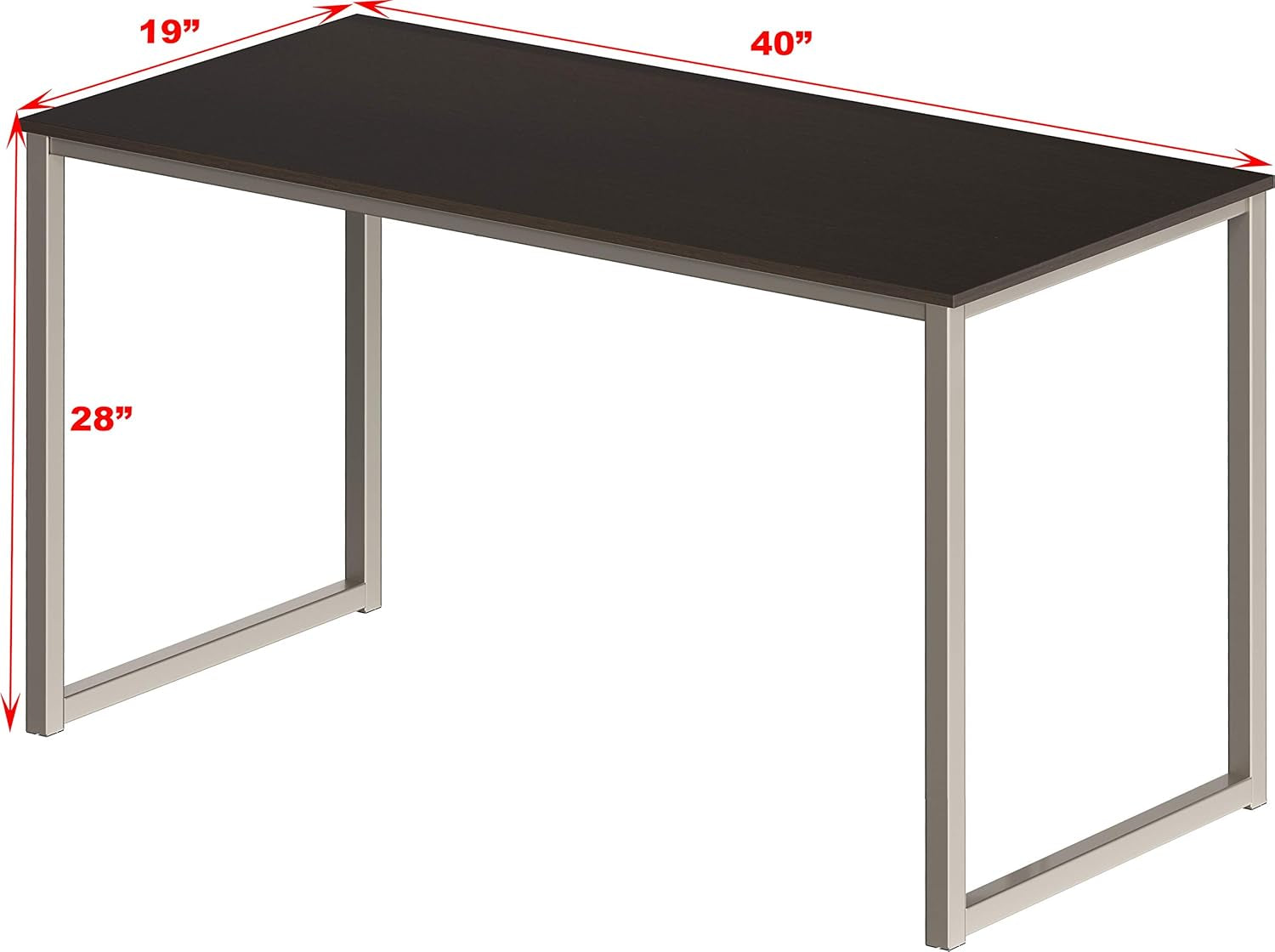 Mission 40-Inch Home Office Computer Desk, Espresso