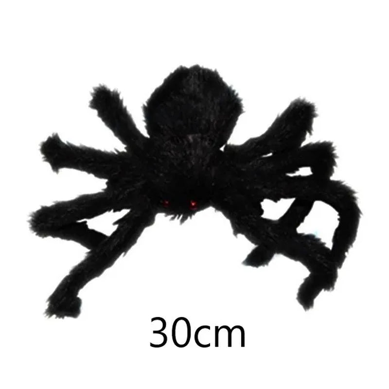 Halloween Big Plush Spider Halloween Decoration Party Props Outdoor Big Spider Decoration Chamber Trick a Prank Big Spider