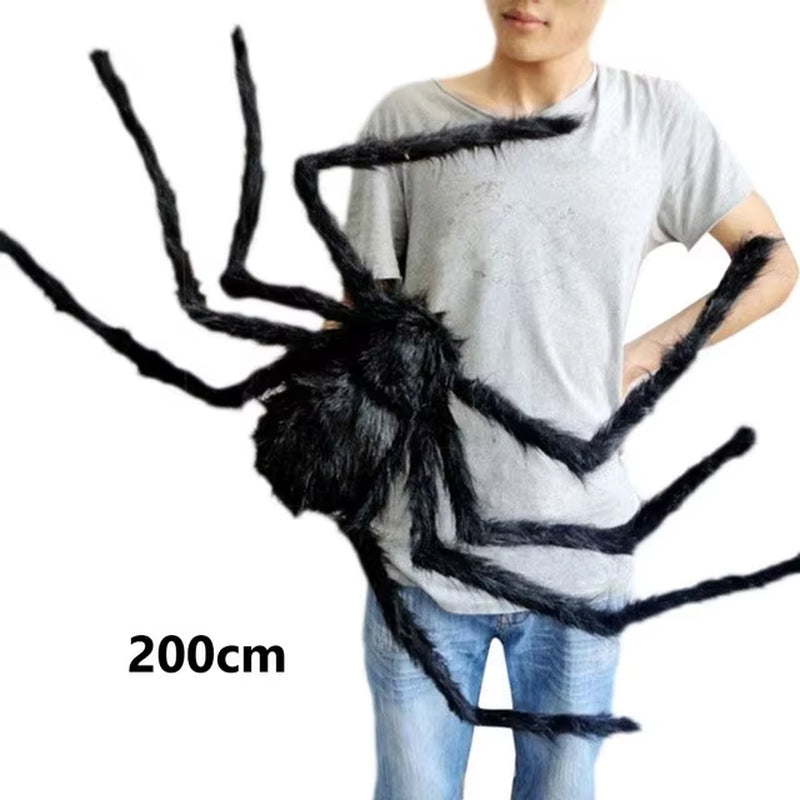 Halloween Big Plush Spider Halloween Decoration Party Props Outdoor Big Spider Decoration Chamber Trick a Prank Big Spider